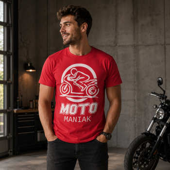 KOSZULKA M8 MOTO MANIAK